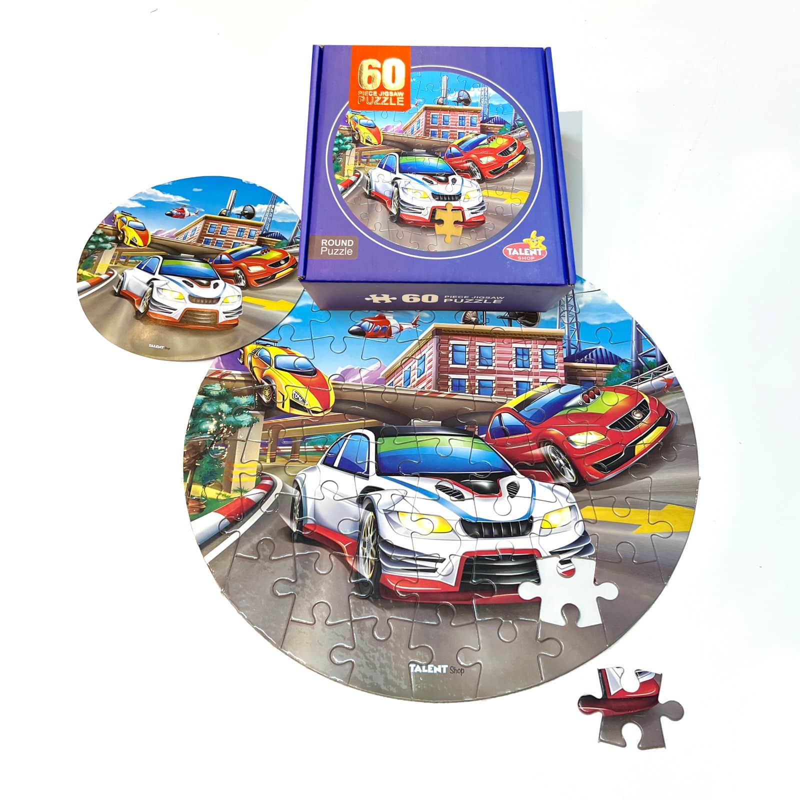 بازل الدائرة cars2-60p - الصورة 3