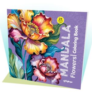 كتاب تلوين مانديلا - Flowers