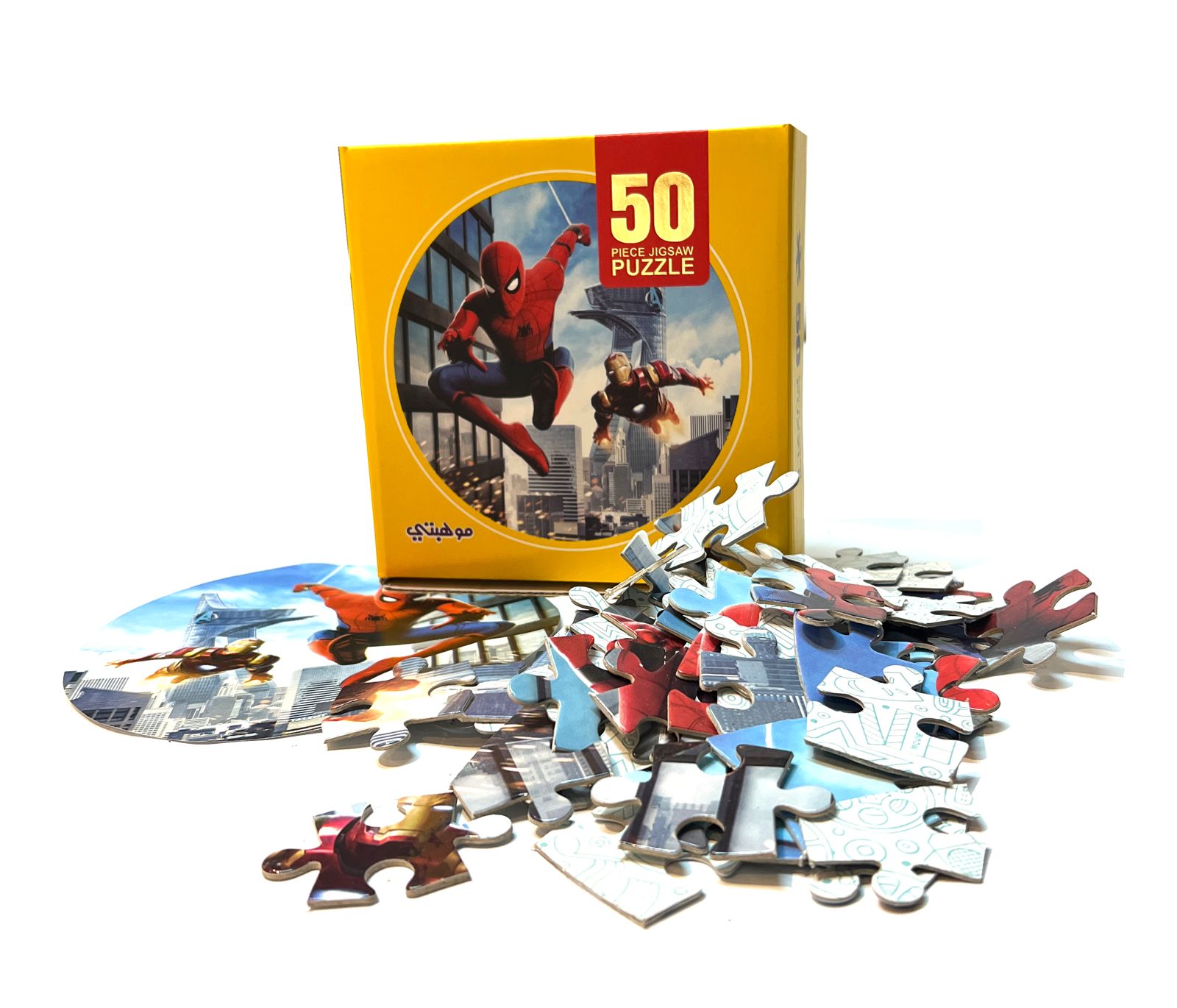 بازل الدائرة Spider-50p
