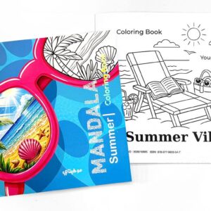 mandala-summer-4 - كتاب تلوين مانديلا - the Summer