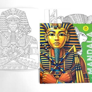 mandala-egypt-2 - كتاب تلوين مانديلا- Ancient Egypt