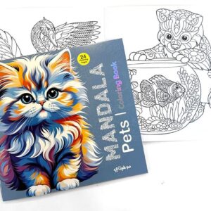 mandala-pets-2 - كتاب تلوين مانديلا- Pets