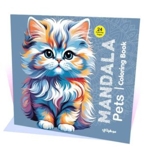 mandala-pets-3 - كتاب تلوين مانديلا- Pets