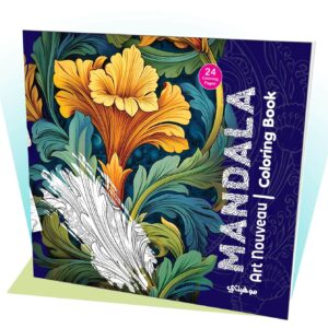 كتاب تلوين مانديلا - Art Nouveau