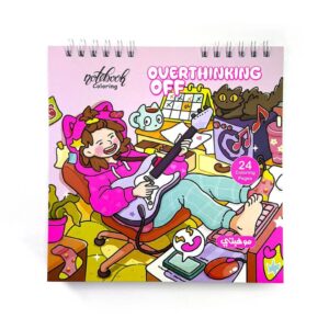 Overthinking Off Cozy NoteBook