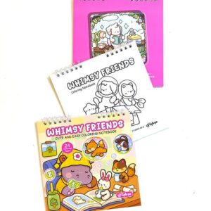 wimsy-friends-1 - Whimsy Friends Cozy NoteBook
